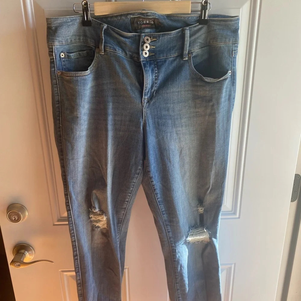 Torrid Size 18R Skinny Premium Denim Jeans